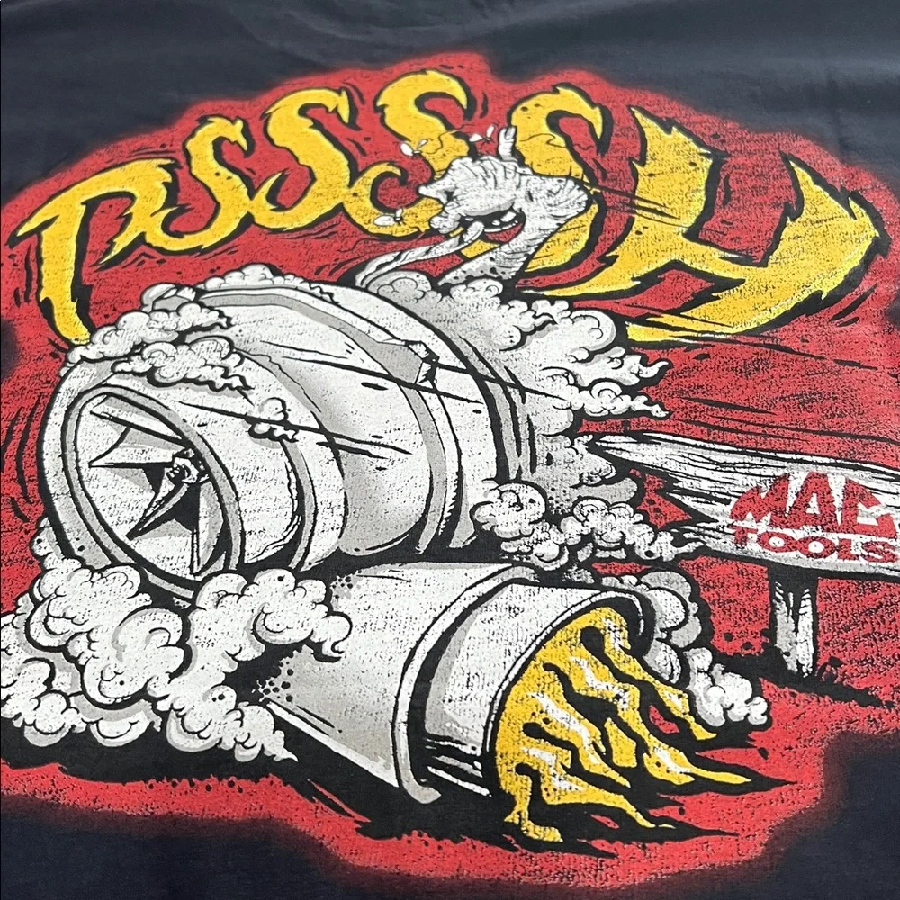 MAC TOOLS Black Graphic T-Shirt , GOOD CONDITION - Picture 2 of 8